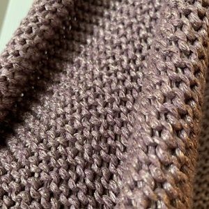 Ann Taylor Loft Sweater (lilac gold shimmer)
